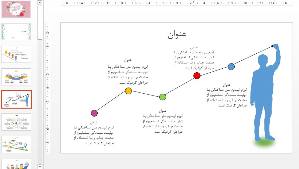 دانلود قالب پاورپوینت آماده زیبا پایان نامه